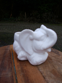 Vintage bloempotje olifant - VERKOCHT