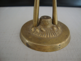 Messing / koper vogel  - vintage - VERKOCHT