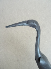 Vintage vogel - metaal - VERKOCHT