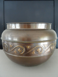 Vintage bloempot - VERKOCHT