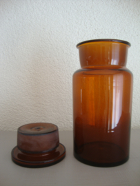 Apothekerspot bruin glas - VERKOCHT