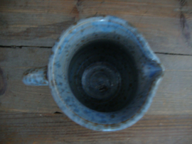 Blauw aardewerk kannetje - kruikje - VERKOCHT