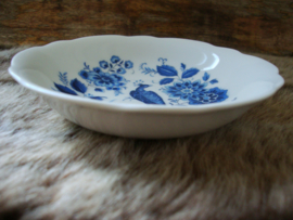 Schotel blauw wit vogel - Bavaria Schumann Arzberg - VERKOCHT