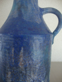 Vintage lamp - Keramiek - A. Moerings Gouda - blauw - VERKOCHT