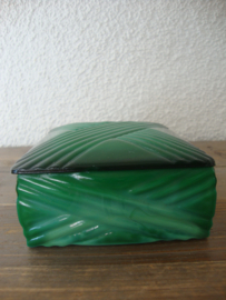 Groen stenen doosje - VERKOCHT