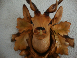Vintage hertenkop - kunststof - VERKOCHT