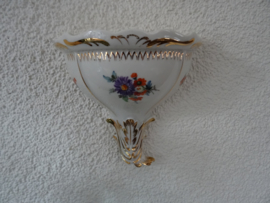 Kleine wandconsole - console - porselein - VERKOCHT