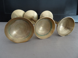Koperen (of messing) standaards - VERKOCHT