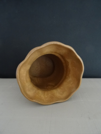 Vintage Vieux gres - (bloem)pot hoofd - VERKOCHT