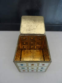 Vintage blik - trommeltje - VERKOCHT