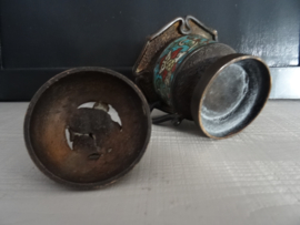 Metalen potje met deksel - VERKOCHT