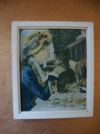 Brocante schilderijtje - VERKOCHT