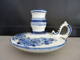 Delfts blauwe kandelaar - VERKOCHT