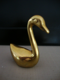 Kleine koperen zwaan - VERKOCHT