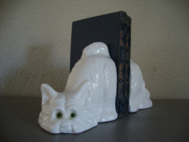 Vintage boekensteunen - hond - VERKOCHT