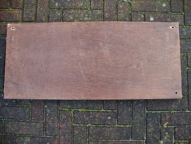 Houten letterbak - VERKOCHT
