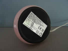 Vintage lampje - roze - VERKOCHT