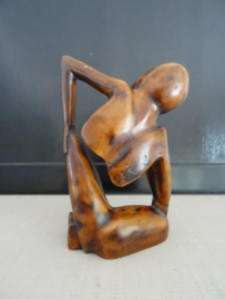 Stenen beeldje - abstract - VERKOCHT