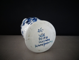 Vaasje/kruikje Delfts blauw - Handpainted - VERKOCHT