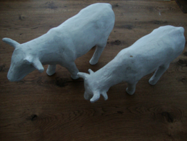 Koeien papier mache - VERKOCHT