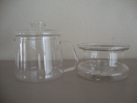 Theepot met theelichthouder DE - VERKOCHT