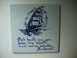Spreuk tegel - VERKOCHT