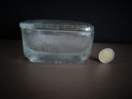 Set schaaltjes - glas - Scandinavisch - stapelbaar - vintage