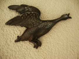 Vintage wand(vogel) - metaal - VERKOCHT