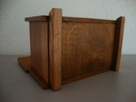 Houten kistje - dekenkistje - VERKOCHT