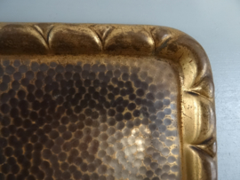 Klein model koperen dienblad - VERKOCHT