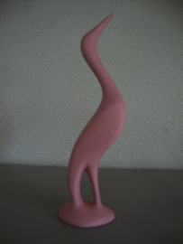Vintage vogel - roze - VERKOCHT