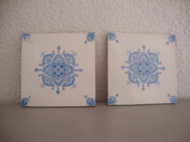 Tegels - blauw wit - VERKOCHT