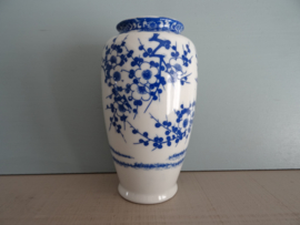 Vaasje bloesem - blauw/wit -VERKOCHT