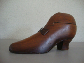 Houten doosje - schoen - damesschoen - VERKOCHT