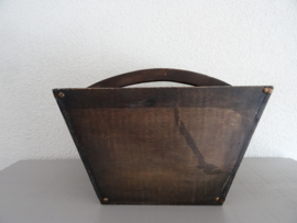 Houten bak - mangelbak - Plukmand - VERKOCHT