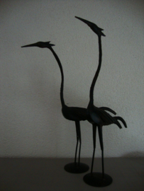 Set grote vintage vogels - kraanvogels - VERKOCHT