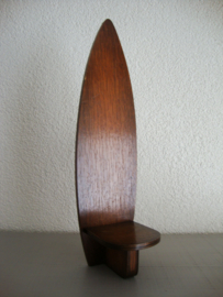 Houten wandplankje - console - VERKOCHT