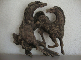 Wanddecoratie paarden - VERKOCHT