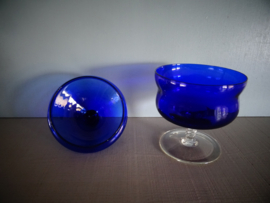 Bonbonniere - blauw glas