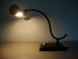 Vintage pianolamp leeslamp tafellamp - VERKOCHT