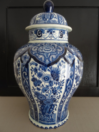 Dekselpot - Delfts blauw - Boch - VERKOCHT