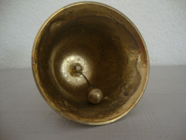 Koperen tafelbel met hand - VERKOCHT