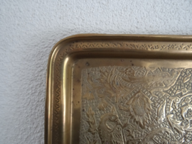 Dienblad - koper of messing - VERKOCHT