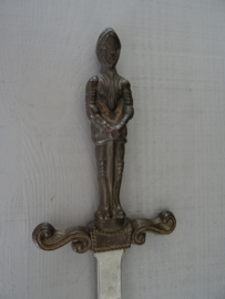 Metalen briefopener - VERKOCHT