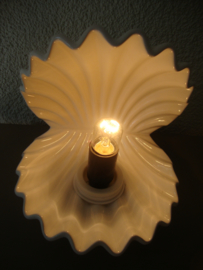 Vintage lamp schelp - jaren 80 - VERKOCHT