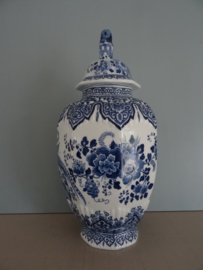 Delfts blauwe dekselpot - VERKOCHT