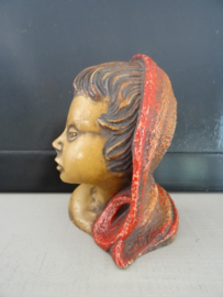 Vintage beeldje - meisje - vrouw