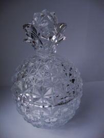 Kristal ananas potje - VERKOCHT