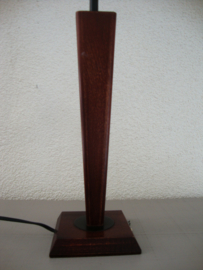 Lampvoet hout - vintage - VERKOCHT