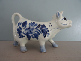 Melkkannetje koe - Delfts blauw  - VERKOCHT